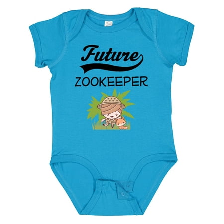 Inktastic Future Zookeeper Boy Gift Baby Boy Bodysuit