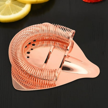Ice Strainer Stainless Steel Bartender Ice Filter Bar Accessory Bar Strainer Rose Gold
Ice Strainer Stainless Steel Bartender Ice Filter Bar Accessory Bar Strainer Rose Gold