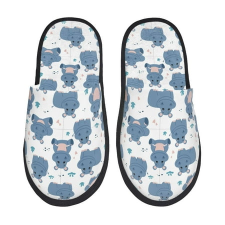 Silkie Cute Hippos Slippers for women and Men House Shoes for Unisex Indoor House Shoes-Medium
Silkie Cute Hippos Slippers for women and Men House Shoes for Unisex Indoor House Shoes-Medium
