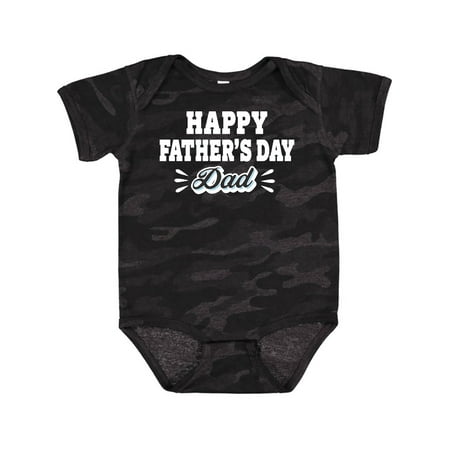 Inktastic Happy Fathers Day Dad Gift Baby Boy or Baby Girl Bodysuit
