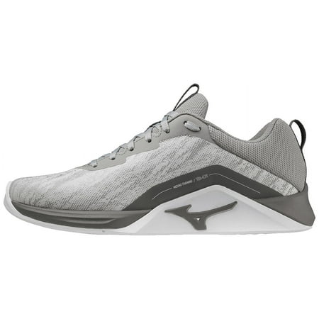Mizuno Men s Ts-01 Training Shoe Size 10 Grey-White (9100)