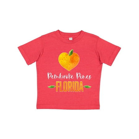 Inktastic Pembroke Pines Florida Orange in Heart Gift Toddler Boy or Toddler Girl T-Shirt
Inktastic Pembroke Pines Florida Orange in Heart Gift Toddler Boy or Toddler Girl T-Shirt