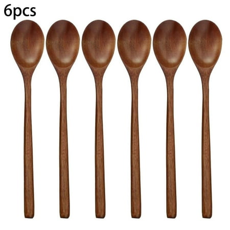 6 Piece Long Wooden Spoon Korean Style 9 Inch Natural Wood Soup Wood Spoon Kitchen Tools
6 Piece Long Wooden Spoon Korean Style 9 Inch Natural Wood Soup Wood Spoon Kitchen Tools