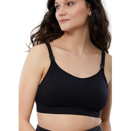 Ingrid & Isabel Basics Drop Cup Nursing Bra Seamless Wireless Comfort
