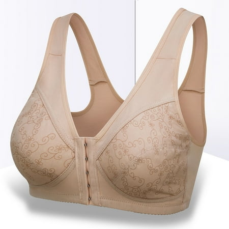CAICJ98 Lingerie for Women Women s Thin Large Size without Steel Ring Front Buckle Comfortable Vest Style Underwear High Support Sports (Khaki S)
CAICJ98 Lingerie for Women Women s Thin Large Size without Steel Ring Front Buckle Comfortable Vest Style Underwear High Support Sports (Khaki S)