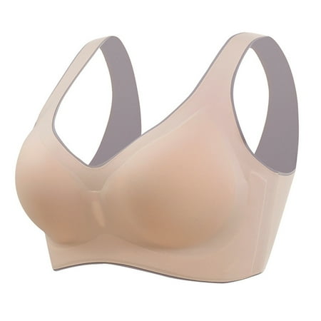 Seamless 5D Memory Sports Bra Latex Bra Ladies Vest Style Wireless Bras 2XL Skin Color
Seamless 5D Memory Sports Bra Latex Bra Ladies Vest Style Wireless Bras 2XL Skin Color