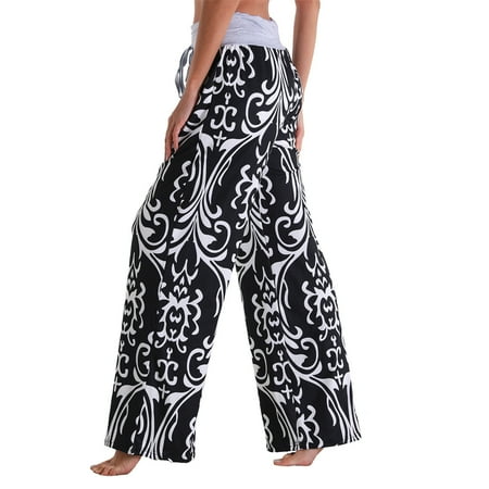 Wide Stretch Pants High Printing Casual Pants Leg Loose Waist Comfy Womens Ladys Pants Maternity Winter Pants for Women
Wide Stretch Pants High Printing Casual Pants Leg Loose Waist Comfy Womens Ladys Pants Maternity Winter Pants for Women