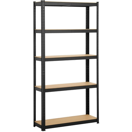 Topeakmart 5 Tiers Adjustable Metal Storage Shelving Boltless Display Racks Black
Topeakmart 5 Tiers Adjustable Metal Storage Shelving Boltless Display Racks Black