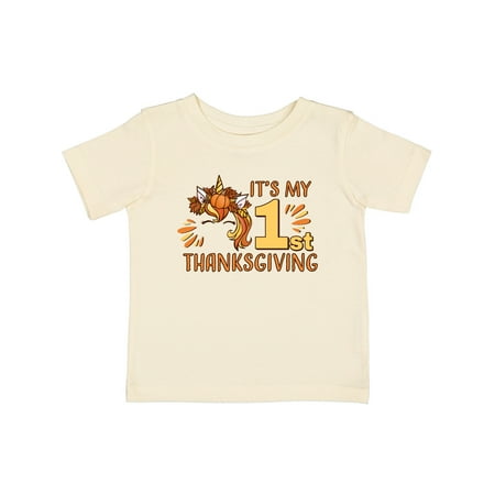 Inktastic It s My 1st Thanksgiving Fall Unicorn with Leaves Gift Baby Boy or Baby Girl T-Shirt
Inktastic It s My 1st Thanksgiving Fall Unicorn with Leaves Gift Baby Boy or Baby Girl T-Shirt