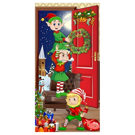 HAFNFUE Christmas Door Decoration Door Cover Hanging Cloth Holiday Party Layout Scene Background Cloth Beads
HAFNFUE Christmas Door Decoration Door Cover Hanging Cloth Holiday Party Layout Scene Background Cloth Beads