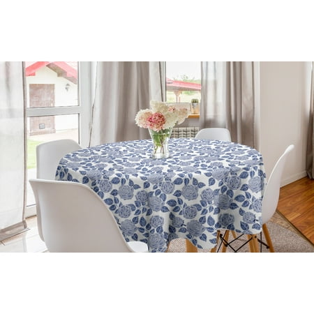 Rose Round Tablecloth Monochrome Design Pattern of Romantic Flower Petals Leaves Circle Table Cloth Cover for Dining Room Kitchen Decor 60 Dark Violet Ceil Blue by Ambesonne
Rose Round Tablecloth Monochrome Design Pattern of Romantic Flower Petals Leaves Circle Table Cloth Cover for Dining Room Kitchen Decor 60 Dark Violet Ceil Blue by Ambesonne