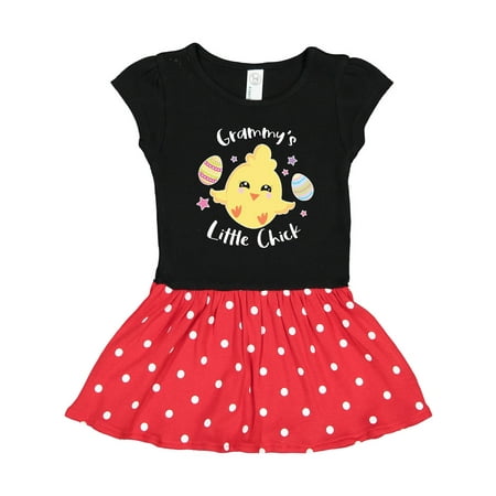 Inktastic Happy Easter Grammy s Little Chick Gift Toddler Girl Dress