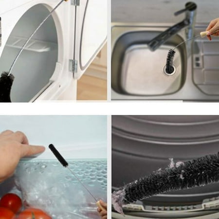 Household Bendable Refrigerator Coil Curling Brush Long Flexible Dryer Washing Machine Pipe Cleaning Brush
Household Bendable Refrigerator Coil Curling Brush Long Flexible Dryer Washing Machine Pipe Cleaning Brush