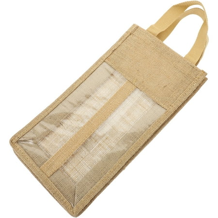 Zehuanyu Handle Gift Wine Bag Rustic 2-divided Wine Bottle Bag Jute Wine Bottle Tote
Zehuanyu Handle Gift Wine Bag Rustic 2-divided Wine Bottle Bag Jute Wine Bottle Tote