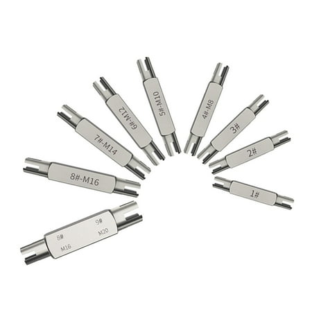 9Pcs Hex Double Head Screw Tap Extractor For Broken Head Damaged Screw Extractor
9Pcs Hex Double Head Screw Tap Extractor For Broken Head Damaged Screw Extractor