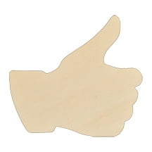 50 Pcs 3-3/4" Thumbs Up Shape is a fun way to congratulate that special child in keeping up the good work. Personalize or decorate for any special event.