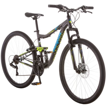 mongoose mountain bike grey