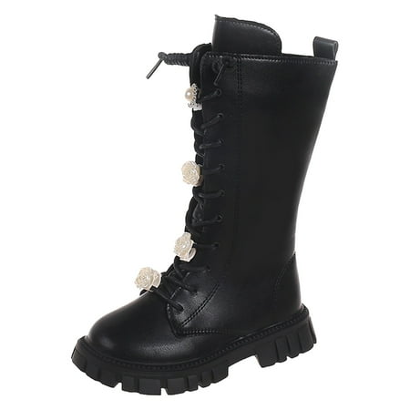 ZENMELE Girls Sneakers Elegant Shoe Children Shoes Fashionable Flat Boots Comfortable Soft Sole Leather Children Boots Boots Sports Shoe 4.5Y-5Y
ZENMELE Girls Sneakers Elegant Shoe Children Shoes Fashionable Flat Boots Comfortable Soft Sole Leather Children Boots Boots Sports Shoe 4.5Y-5Y
