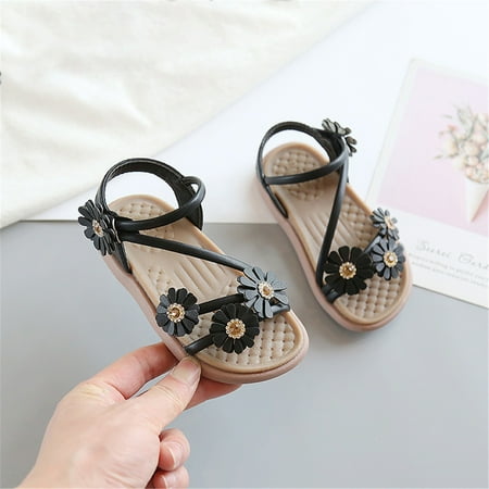 Gubotare Sandals Baby Girl Fashion Toddler Little Kid Big Kid Dress Open Toe Sandals for Girls (Black 12.5)
Gubotare Sandals Baby Girl Fashion Toddler Little Kid Big Kid Dress Open Toe Sandals for Girls (Black 12.5)