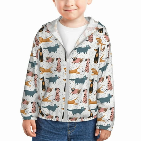 Junzan Dogs Pug for Kids Sun Protection Hoodie Boys Rash Guard with UPF 50+ Sun Protection Summer Jacket Long Sleeve Fishing Hiking Sun Shirt-3 Years
Junzan Dogs Pug for Kids Sun Protection Hoodie Boys Rash Guard with UPF 50+ Sun Protection Summer Jacket Long Sleeve Fishing Hiking Sun Shirt-3 Years