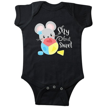Inktastic Shy but Sweet Cute Mouse with Toy Block Gift Baby Boy or Baby Girl Bodysuit
Inktastic Shy but Sweet Cute Mouse with Toy Block Gift Baby Boy or Baby Girl Bodysuit