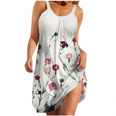 Women s Summer Dresses 2023 Boho Floral Print Beach Sleeveless Mini Dress Beach Tank Sundresses
Women s Summer Dresses 2023 Boho Floral Print Beach Sleeveless Mini Dress Beach Tank Sundresses