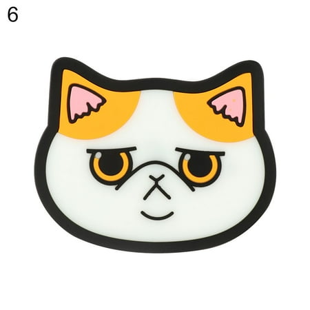 1PC Cartoon Cat Shaped Tea Mat Cup Holder Mat Coffee Drinks Drink Silicon Coaster Hot Drink Stand Insulated Pad Kitchen Accessories 6 6
1PC Cartoon Cat Shaped Tea Mat Cup Holder Mat Coffee Drinks Drink Silicon Coaster Hot Drink Stand Insulated Pad Kitchen Accessories 6 6
