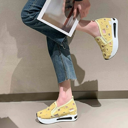 Homadles Women Comfortable Wedge Sandals- Thick Sole Casual Dressy Wedges Shoes Yellow Size 9
Homadles Women Comfortable Wedge Sandals- Thick Sole Casual Dressy Wedges Shoes Yellow Size 9