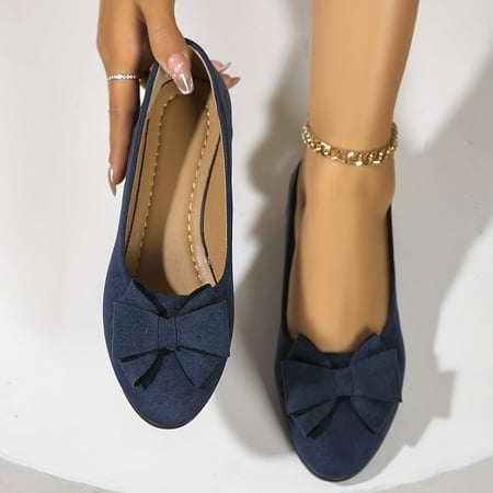 Stylish Bowknot Wedge Heels - Lightweight Comfortable Slip-On Platform Shoes for Women - Casual Easy-to-Wear Breathable Soft Insoles Perfect for Daily Life Work or Outdoor Activities
Stylish Bowknot Wedge Heels - Lightweight Comfortable Slip-On Platform Shoes for Women - Casual Easy-to-Wear Breathable Soft Insoles Perfect for Daily Life Work or Outdoor Activities