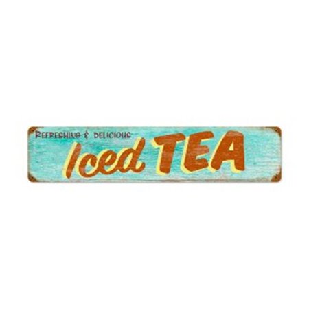 Past Time Signs RPC247 Iced Tea Food And Drink Vintage Metal Sign