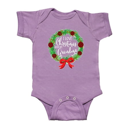 Inktastic I Love Christmas with My Grandma Wreath Gift Baby Boy or Baby Girl Bodysuit
Inktastic I Love Christmas with My Grandma Wreath Gift Baby Boy or Baby Girl Bodysuit