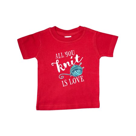 Inktastic All You Knit Is Love with Blue Yarn and Knitting Needles Gift Baby Boy or Baby Girl T-Shirt
Inktastic All You Knit Is Love with Blue Yarn and Knitting Needles Gift Baby Boy or Baby Girl T-Shirt