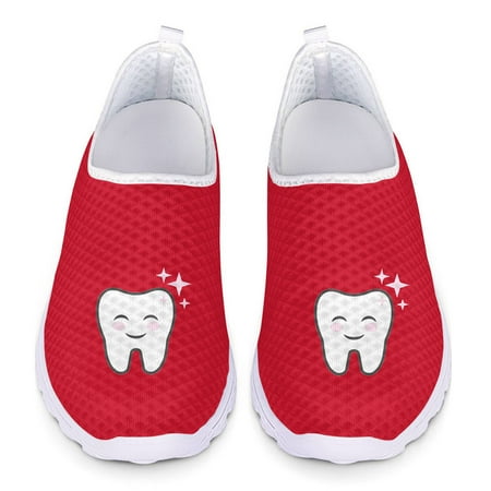 Cute Tooth Dentist Pattern Woman Flats Casual Shoes for Women Luxury Designer Slip on Mesh Ladies Sneaker Summer Loafers 2024
Cute Tooth Dentist Pattern Woman Flats Casual Shoes for Women Luxury Designer Slip on Mesh Ladies Sneaker Summer Loafers 2024