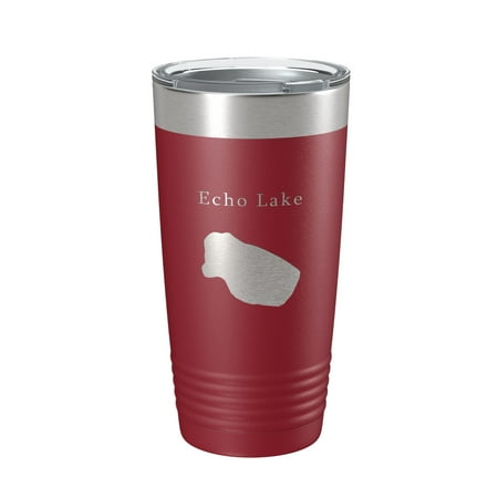 Echo Lake Map Tumbler Travel Mug Insulated Laser Engraved Coffee Cup Colorado 20 oz Maroon
Echo Lake Map Tumbler Travel Mug Insulated Laser Engraved Coffee Cup Colorado 20 oz Maroon