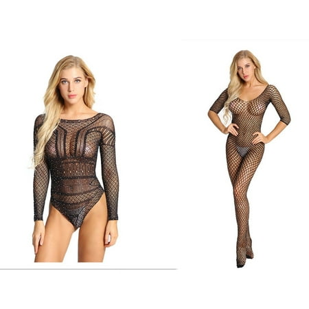 HOT Women Sexy Mesh Net Lingerie Babydoll Underwear Body Stocking Bodysuit Lingerie Sleepwear Dress
HOT Women Sexy Mesh Net Lingerie Babydoll Underwear Body Stocking Bodysuit Lingerie Sleepwear Dress