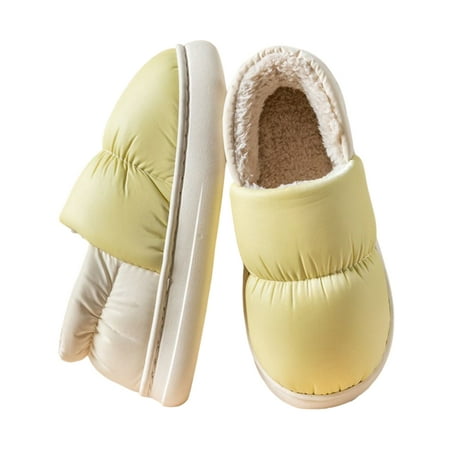 Unisex House Slippers Slip on Snow Winter Warm Fully Fleece Lined Slippers Supported With Memory Foam Indoor Outdoor Hard Soles Anti-Skid Rubber Bottom for Womens Mens Daily Wear
Unisex House Slippers Slip on Snow Winter Warm Fully Fleece Lined Slippers Supported With Memory Foam Indoor Outdoor Hard Soles Anti-Skid Rubber Bottom for Womens Mens Daily Wear