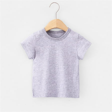 Simplmasygenix Toddler Tops Summer Short Sleeve Baby Boys Girl Comfortable Solid Color Cotton T-shirt Top
Simplmasygenix Toddler Tops Summer Short Sleeve Baby Boys Girl Comfortable Solid Color Cotton T-shirt Top