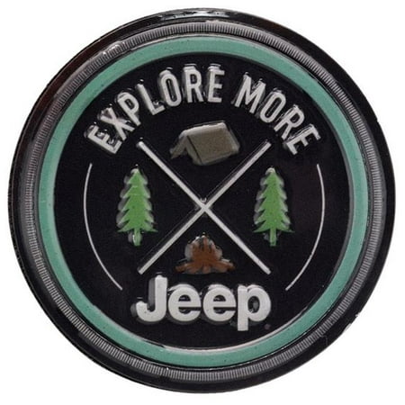 Jeep 90164361-S Explore More Embossed Tin Magnet
