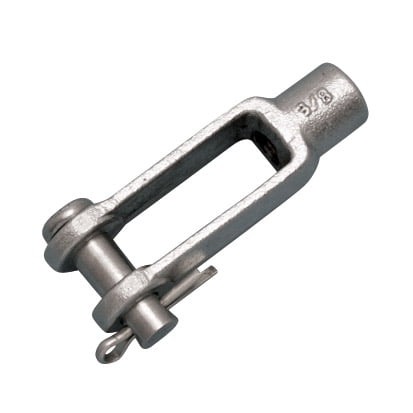316-NM UNC STAINLESS STEEL THREADED YOKE END 1/4 (S0113-RC07)