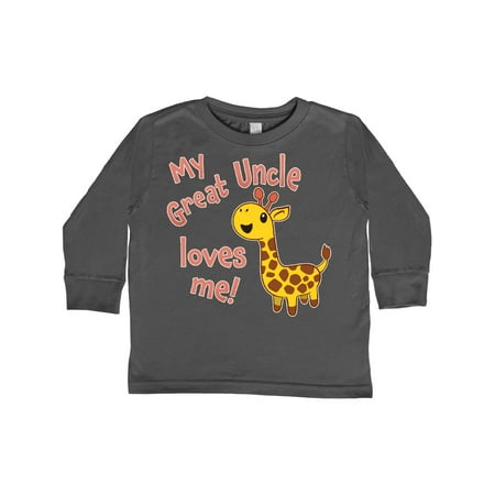 Inktastic My Great Uncle Loves me- cute giraffe Gift Toddler Boy or Toddler Girl Long Sleeve T-Shirt
Inktastic My Great Uncle Loves me- cute giraffe Gift Toddler Boy or Toddler Girl Long Sleeve T-Shirt