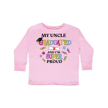 Inktastic My Uncle Graduated and I m Super Proud Gift Toddler Boy or Toddler Girl Long Sleeve T-Shirt
Inktastic My Uncle Graduated and I m Super Proud Gift Toddler Boy or Toddler Girl Long Sleeve T-Shirt