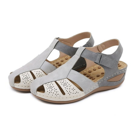 Cathalem Womens Slip on Sandals 6 Womens Wedge Sandals Summer Comfortable Platform Bohemia Shoes Womens Beach Sandals Size 11 Grey 9
Cathalem Womens Slip on Sandals 6 Womens Wedge Sandals Summer Comfortable Platform Bohemia Shoes Womens Beach Sandals Size 11 Grey 9