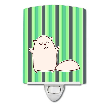 Caroline s Treasures BB6856CNL Cat Green Stripes Ceramic Night Light 6x4x3 multicolor
Caroline s Treasures BB6856CNL Cat Green Stripes Ceramic Night Light 6x4x3 multicolor
