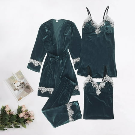 Raeneomay Sexy Lingerie for Women Deals Clearance Nightgown Gold Velvet Pajamas Lace Nightdress Underwear Sleepwear Trousers
Raeneomay Sexy Lingerie for Women Deals Clearance Nightgown Gold Velvet Pajamas Lace Nightdress Underwear Sleepwear Trousers