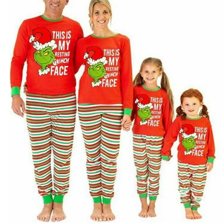 Sunisery Christmas Family Matching Pajamas Set Cartoon Print Long Sleeve T-shirt Pants Sleepwear Pjs Outfits Set 12 Years
Sunisery Christmas Family Matching Pajamas Set Cartoon Print Long Sleeve T-shirt Pants Sleepwear Pjs Outfits Set 12 Years
