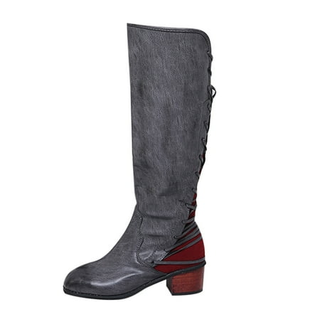 NECHOLOGY Women s Boots Size 12 Knee High High heeled Boots Toe Retro With Round Heel Boots Boots Boots for Women High Grey 7.5
NECHOLOGY Women s Boots Size 12 Knee High High heeled Boots Toe Retro With Round Heel Boots Boots Boots for Women High Grey 7.5