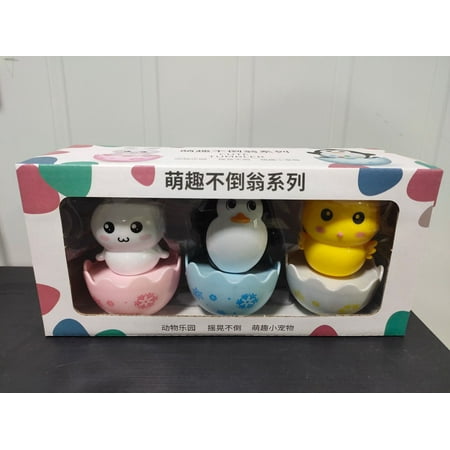 Toyella Baby Cartoon Tumbler Toy Cute Penguin Cute Rabbit Cute Chicken Mini Tumbler D
Toyella Baby Cartoon Tumbler Toy Cute Penguin Cute Rabbit Cute Chicken Mini Tumbler D