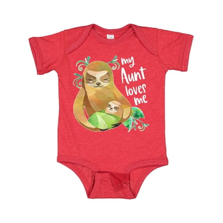 Inktastic My Aunt Loves Me Cute Sloth and Baby Gift Baby Boy or Baby Girl Bodysuit
Inktastic My Aunt Loves Me Cute Sloth and Baby Gift Baby Boy or Baby Girl Bodysuit