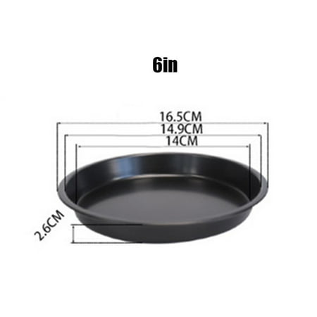 QIFEI Pizza Pan 6 Inch Pizza Tray for Oven Nonstick Perforated Pizza Crisper Tray Bakeware Carbon Steel Round Pizza Baking Pans for Home Kitchen Restaurant Black
QIFEI Pizza Pan 6 Inch Pizza Tray for Oven Nonstick Perforated Pizza Crisper Tray Bakeware Carbon Steel Round Pizza Baking Pans for Home Kitchen Restaurant Black