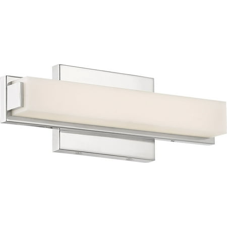 Bathroom Vanity 1 Light With Polished Nickel Finish Acrylic/Steel Connector LED Module 13 inch 13 Watts
Bathroom Vanity 1 Light With Polished Nickel Finish Acrylic/Steel Connector LED Module 13 inch 13 Watts